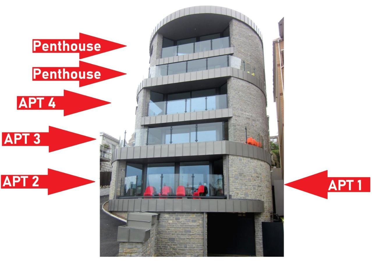 2 The View Apartments Ilfracombe - Seafront, Parking, Lift, Ev Екстер'єр фото